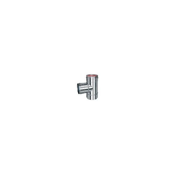TE INOX HUMO 125MM
