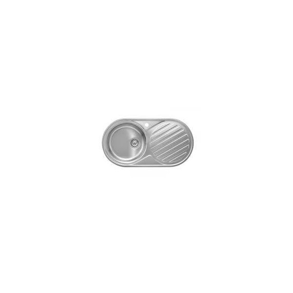 FREGADERO INOX 1 SENO + ESCURRE A IZQUIER TEKA