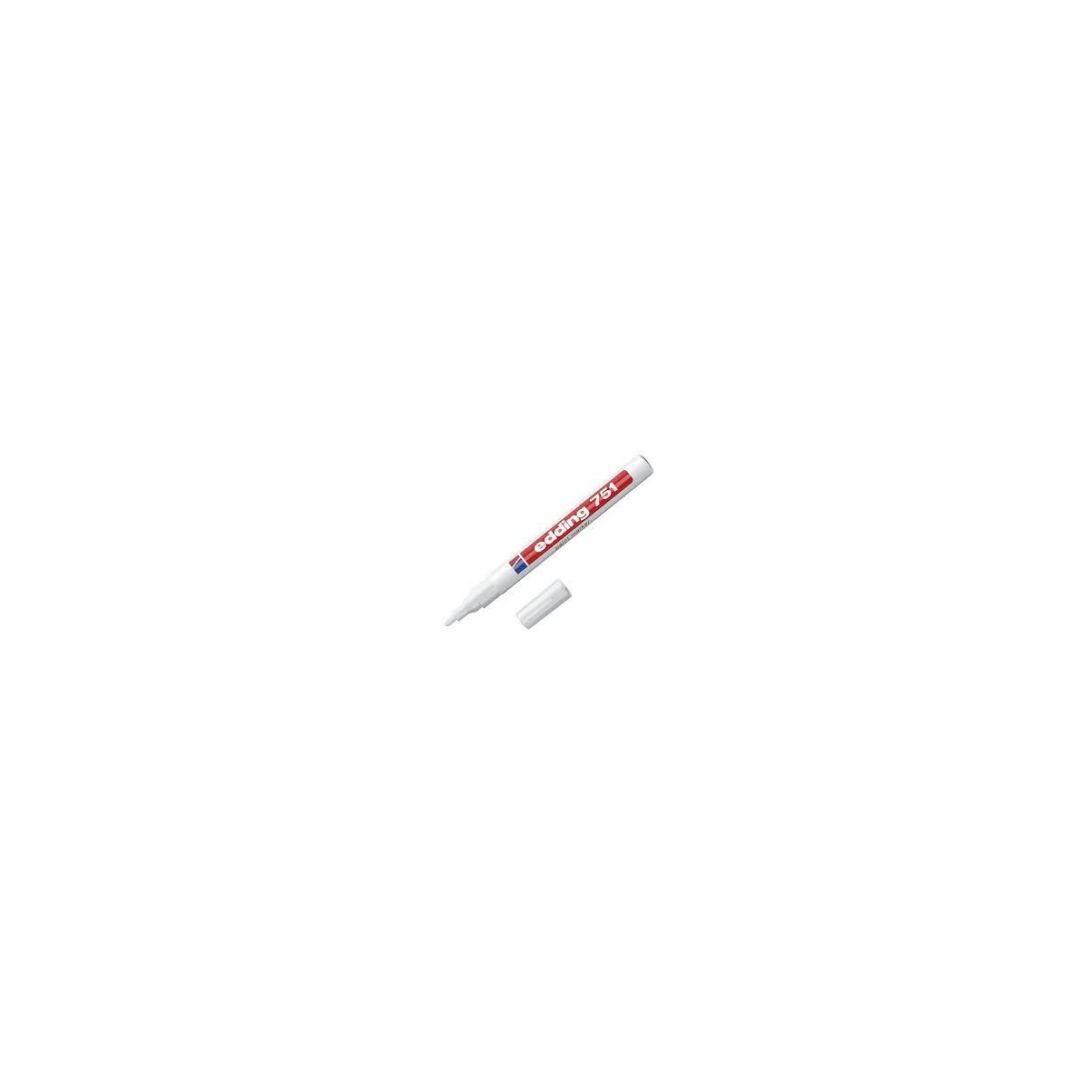 MARCADOR PERMANENTE EDDING Nº751 BLANCO