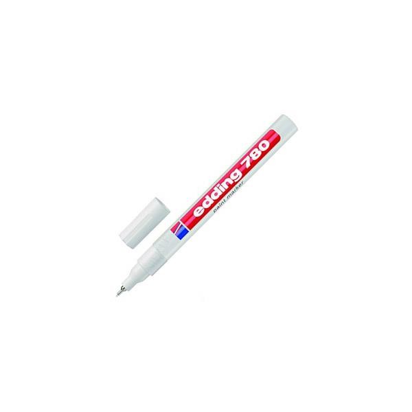 MARCADOR PERMANENTE EDDING Nº780 BLANCO