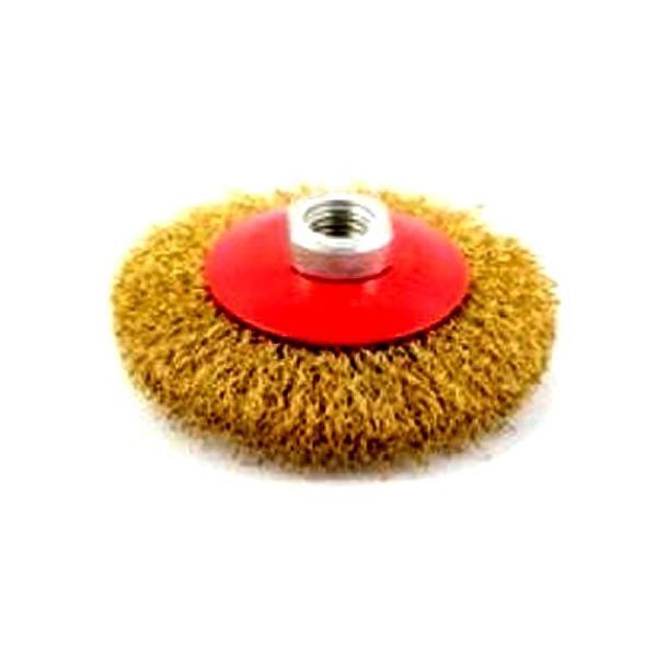 CEPILLO ALAMBRE CONICO 125MM RADIAL