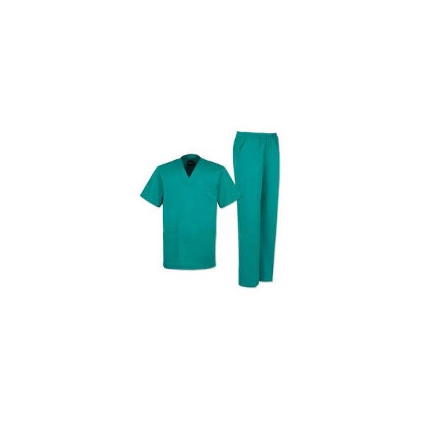 PANTALON PIJAMA SANITARIO VERDE TALLA S