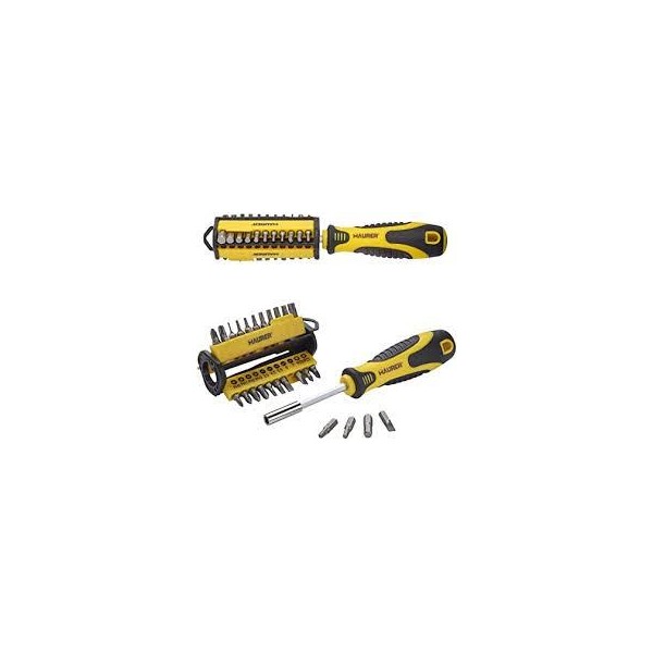JUEGO PUNTAS DESTORNILLADOR 35PIEZAS CON ADAPTADOR