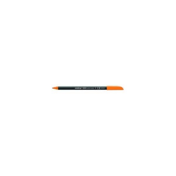 MARCADOR PUNTA FINA EDDING Nº1200 Nº6 NARANJA