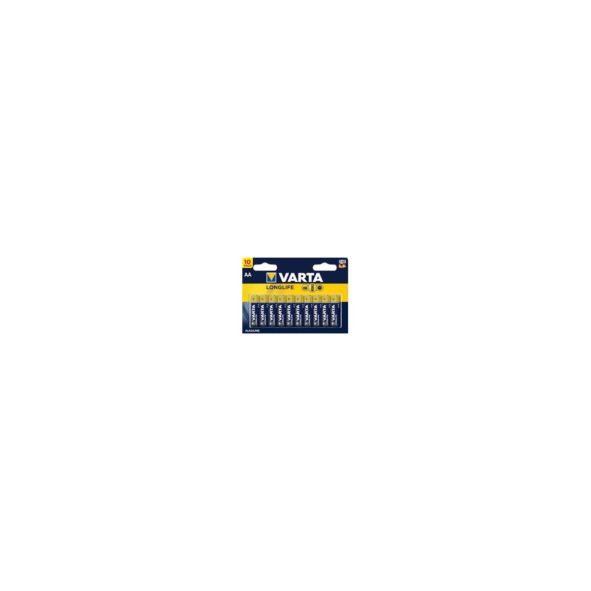 PILA SUPER ALKALINA 1.5V LR03 10 UNIDADES VARTA