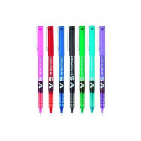 BOLIGRAFO PILOT V5 0.5 NEGRO