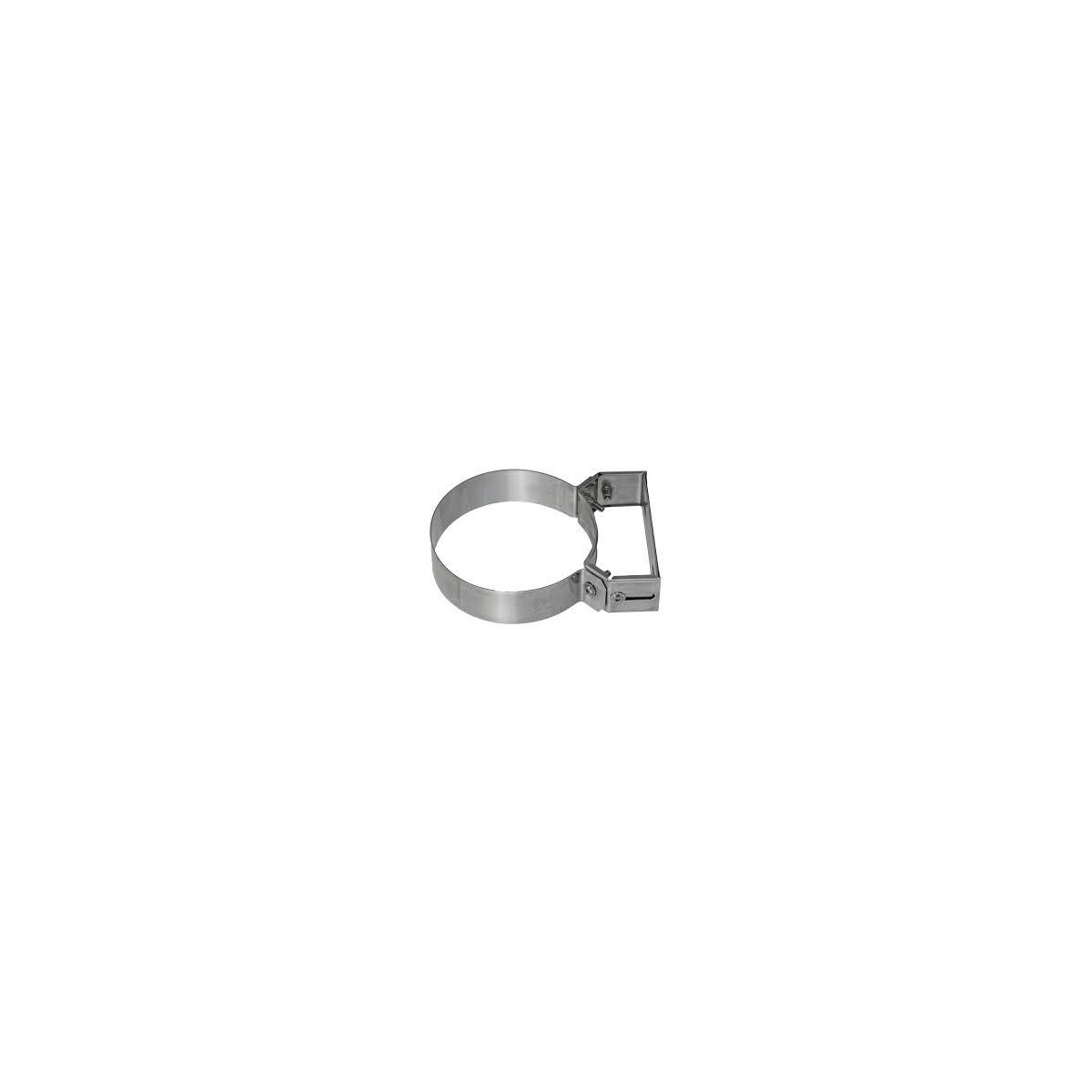 ABRAZADERA TUBO DOBLE CAPA INOX 200MM