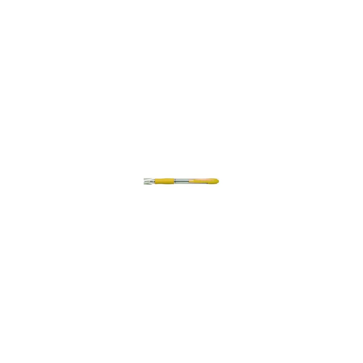 BOLIGRAFO PILOT SUPER GRIP AMARILLO TINTA AZUL