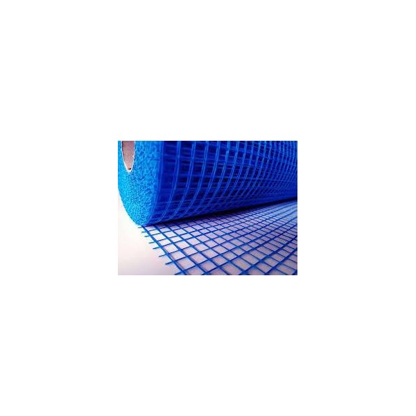 MALLA REBOCO MORTEROS AZUL ROLLO 1MT