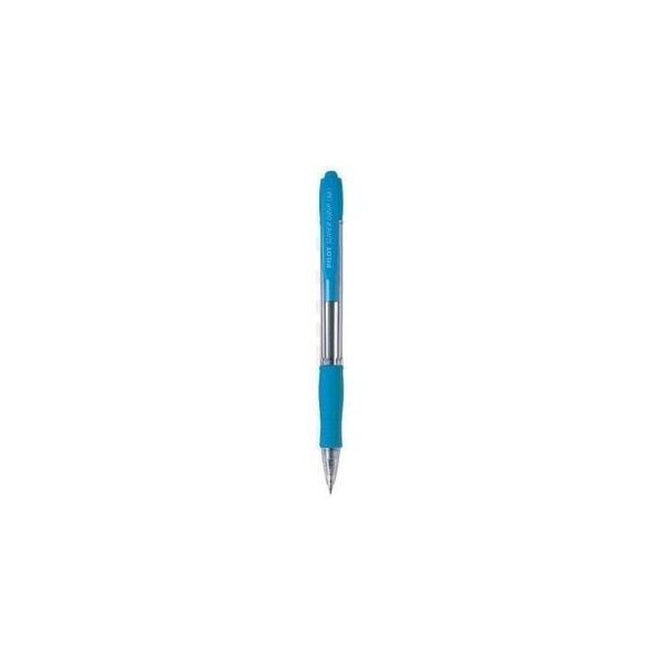BOLIGRAFO PILOT SUPER GRIP AZUL CLARO