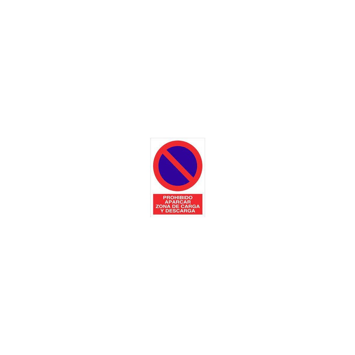 SEÑAL PROHIBIDO APARCAR CARGA Y DESCAR 297*210 MMM