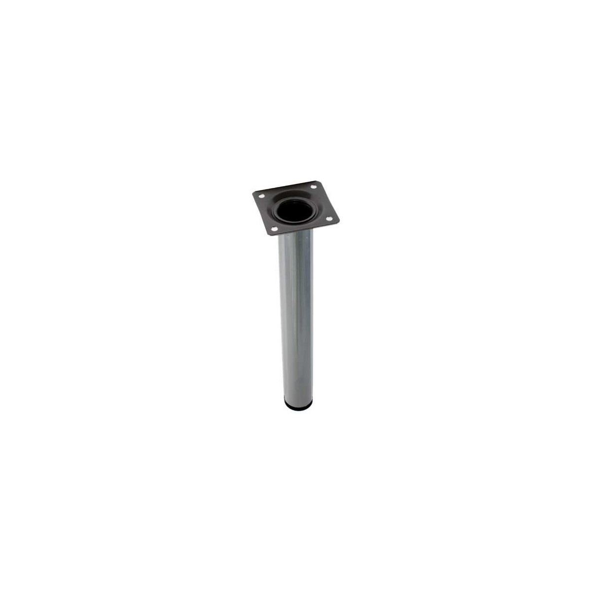 PATA PARA MUEBLE METALICA 150*30MM NIQUEL SATINADO