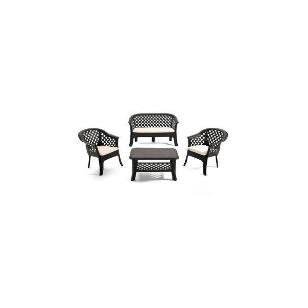 CONJUNTO RESINA JARDIN VERANDA