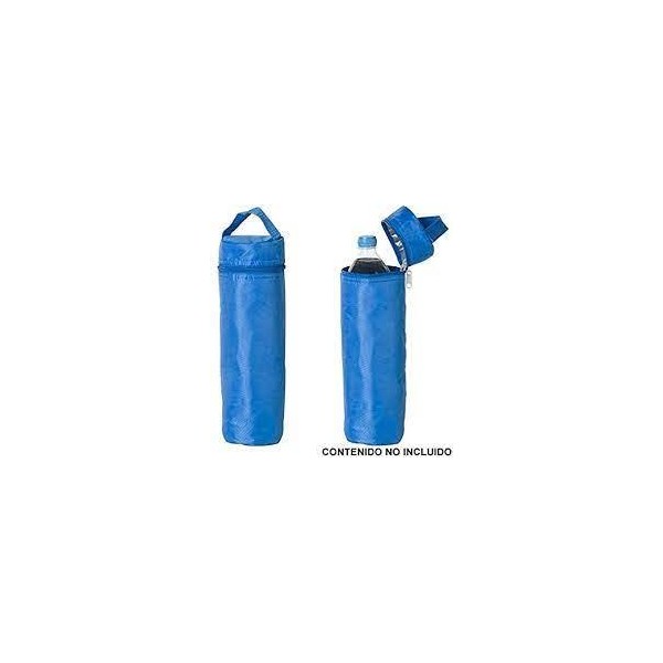 BOLSA NEVERA TERMICA BOTELLA 2LT AZUL