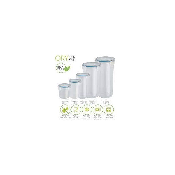 TAPER HERMETICO CILINDRO 1600ML
