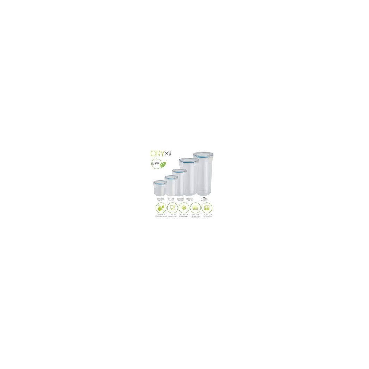 TAPER HERMETICO CILINDRO 1600ML