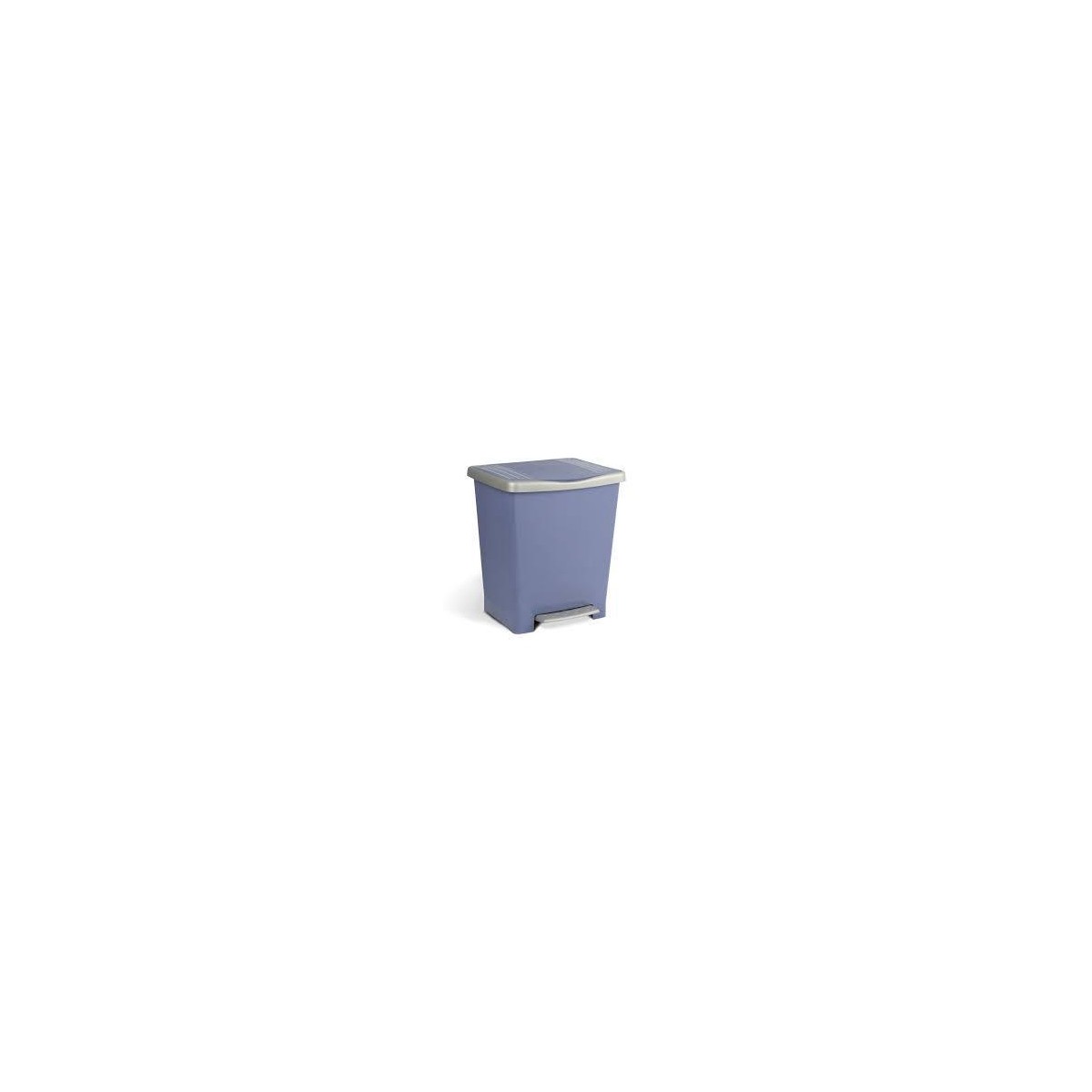 CUBO BASURA PLASTICO CON PEDAL 17 RECIBLAJE