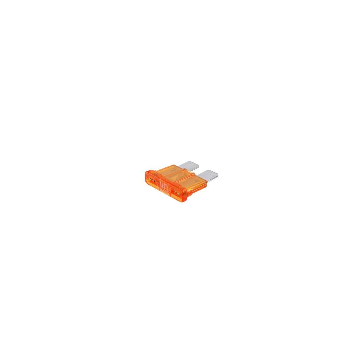 FUSIBLE PLANO COCHE NARANJA 40A