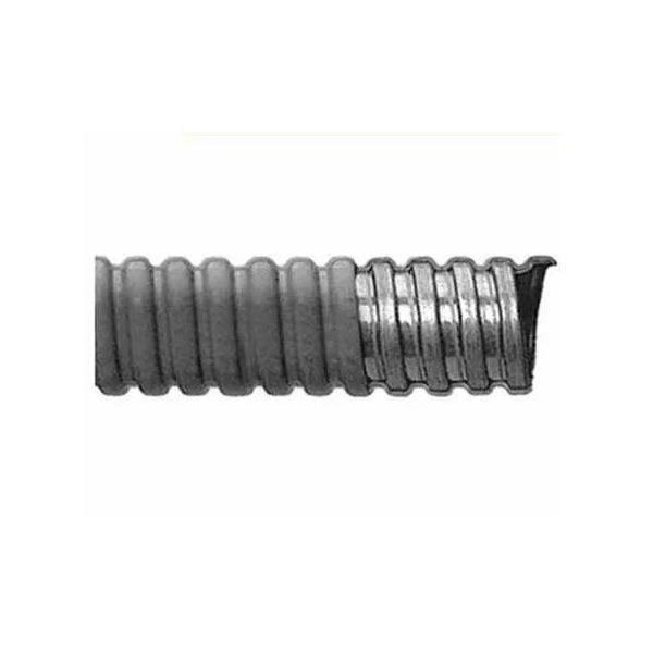 TUBO ACERO FLEXIBLE  PG48 GRIS 25MTR
