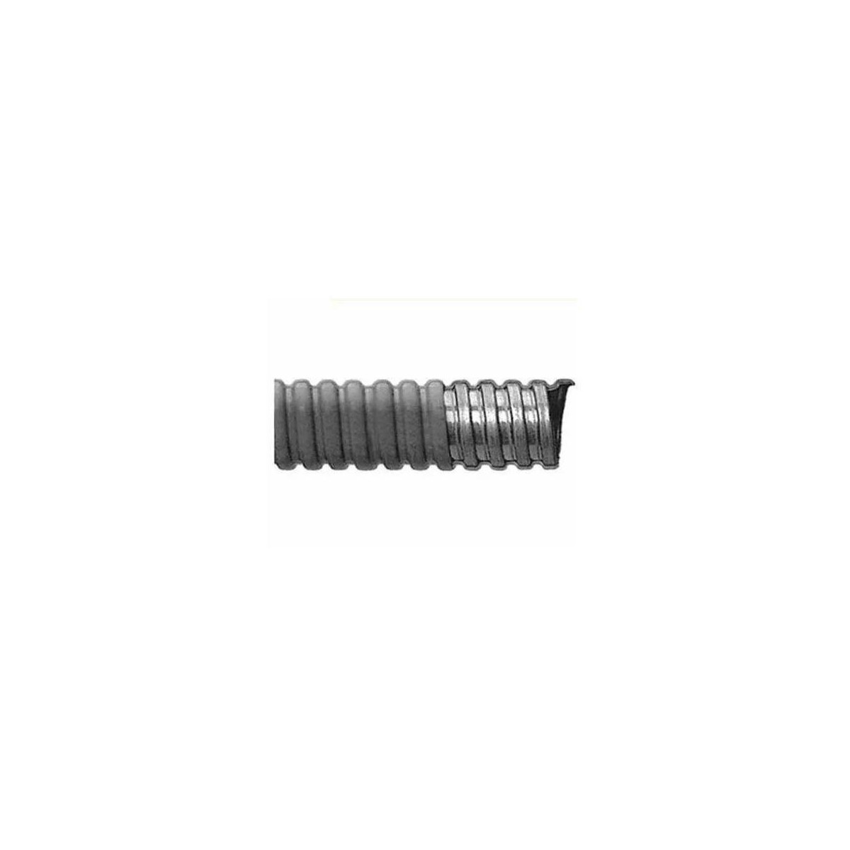 TUBO ACERO FLEXIBLE  PG48 GRIS 25MTR