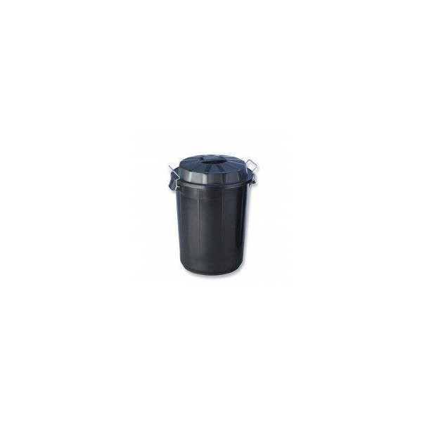 CUBO BASURA REDONDO PLASTICO INDUSTRIAL 50LT
