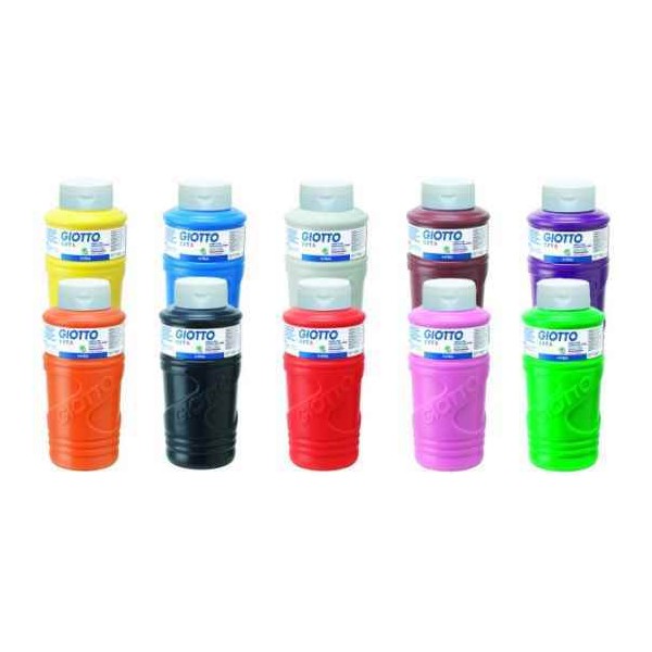 PINTURA DEDOS 750ML AZUL GIOTTO