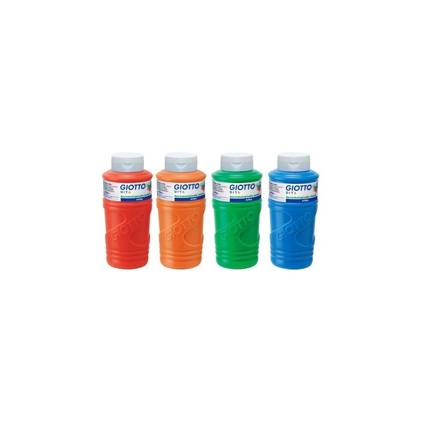 PINTURA DEDOS 750ML ROJA GIOTTO