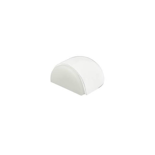 TOPE PUERTA MEDIA LUNA TRANSPARENTE