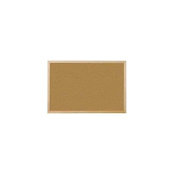 TABLERO ANUNCIO CORCHO 60*90 ECO MARCO MADERA PINO