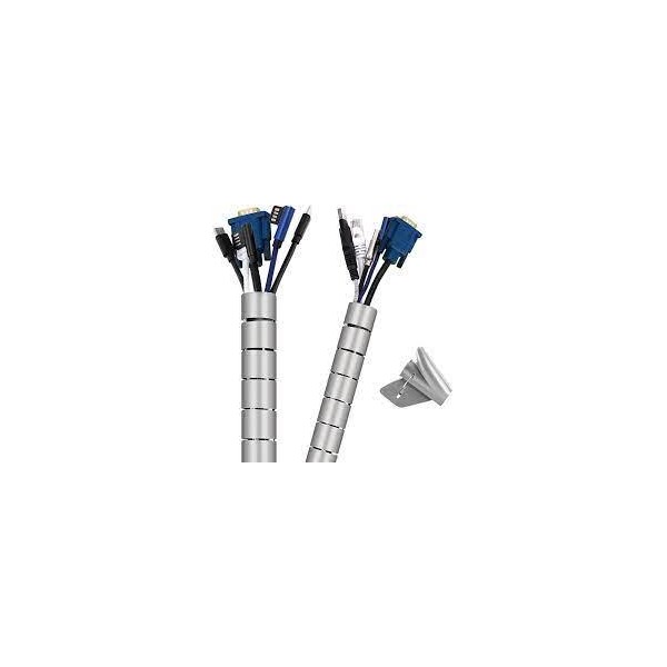 ORGANIZADOR DE CABLES 2.5MT 20MM