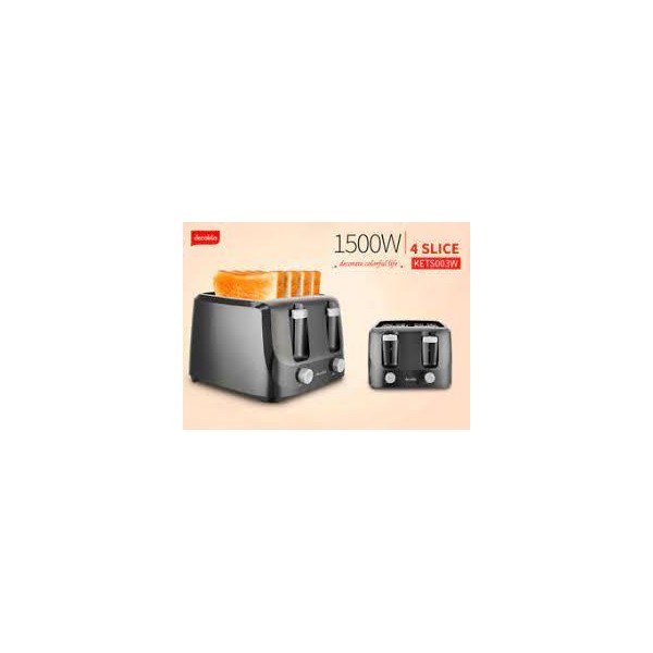 TOSTADORA 4 RANURAS 1500W DEKALIA