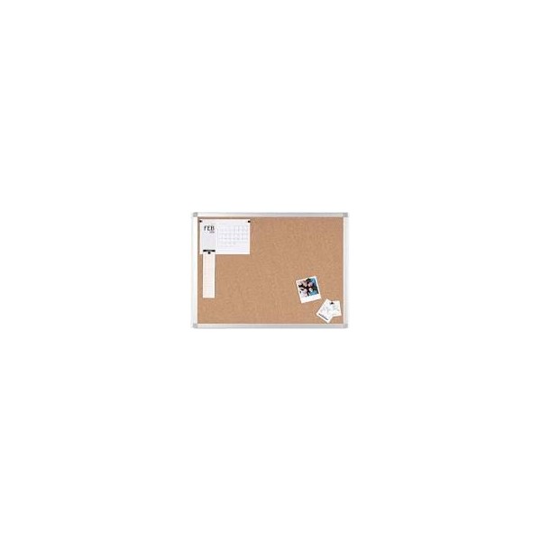 TABLERO ANUNCIO CORCHO 60*90 ECO MARCO ALUMINIO