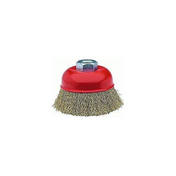 CEPILLO ALAMBRE TAZA 75MM PARA RADIAL BELLOTA