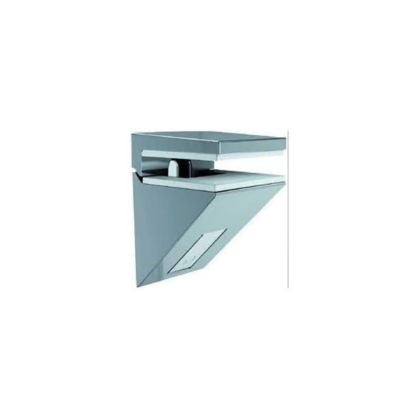 SOPORTE CRISTAL PELICANO SP1C CROMO 28*39MM