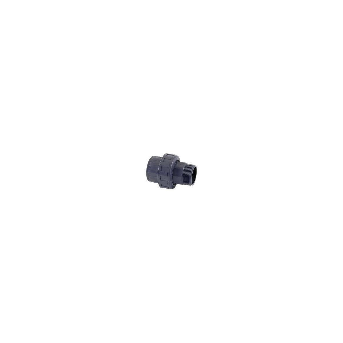 TUERCA UNION TRES PIEZAS PVC 50 ENCOLAR MACHO