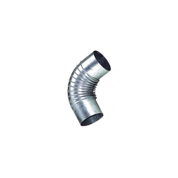 CODO GALVANIZADO HUMO 200MM 87º