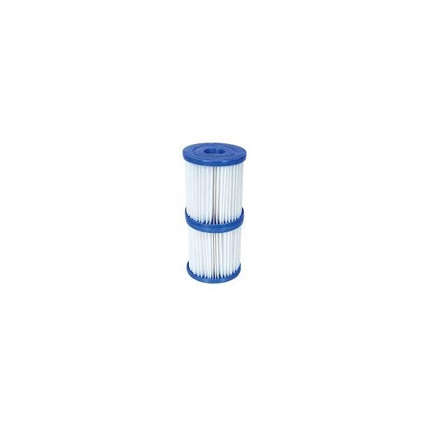 FILTRO DEPURADOR PISCINA TIPO II BESTWAY 2 UNID