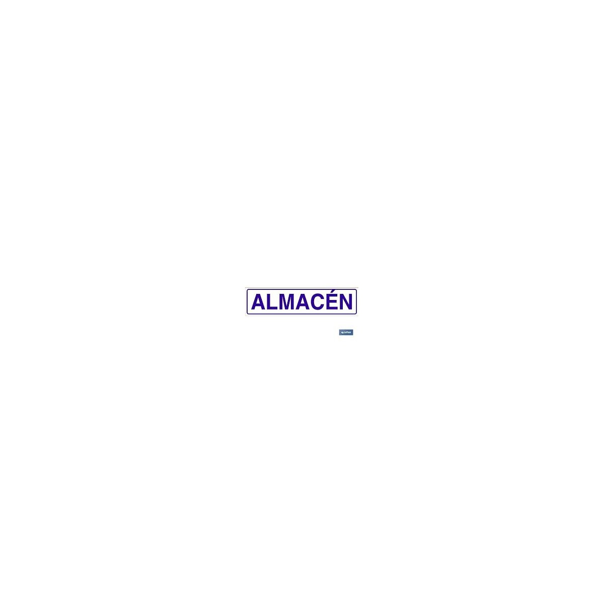 SEÑAL SERVICIOS ALMACEN GLASSPACK ADHESIVA