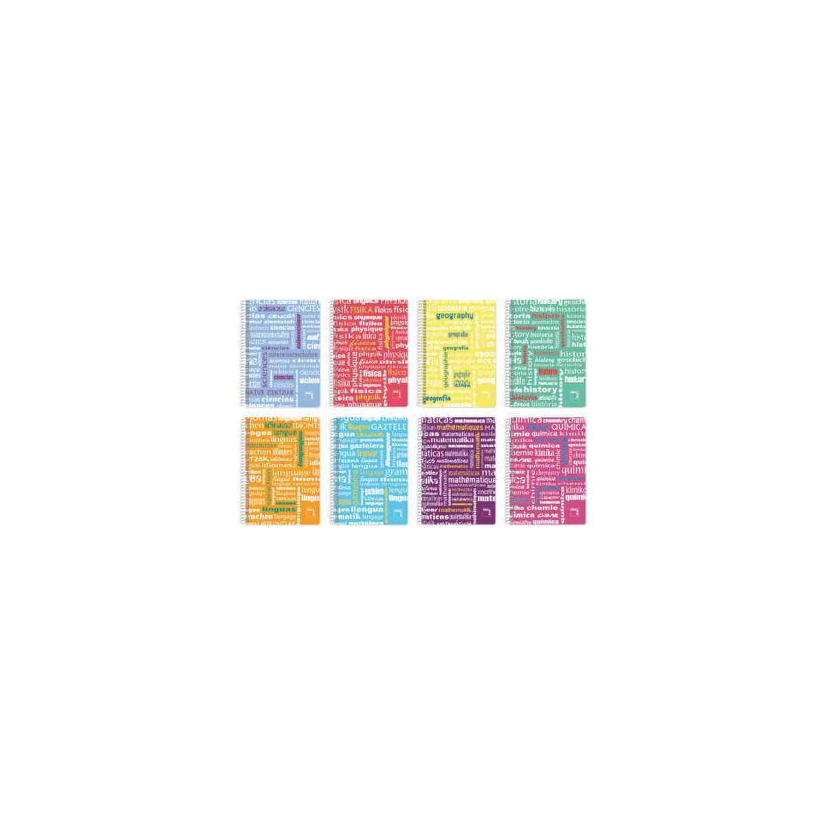 CUADERNO Fº 80HJ C/4 T/POLIPROPILENO CIENCIAS
