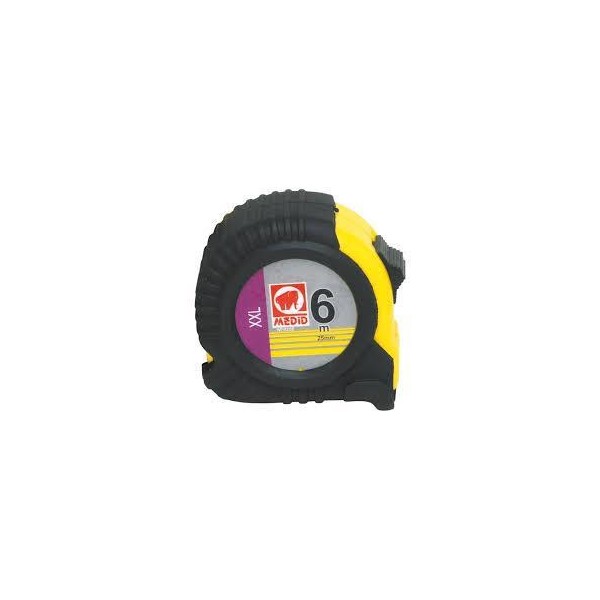 FLEXOMETRO 3MT CAUCHO XXL MEDID 25MM
