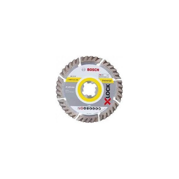 DISCO RADIAL 115 UNIVERSAL BOSCH XLOCK
