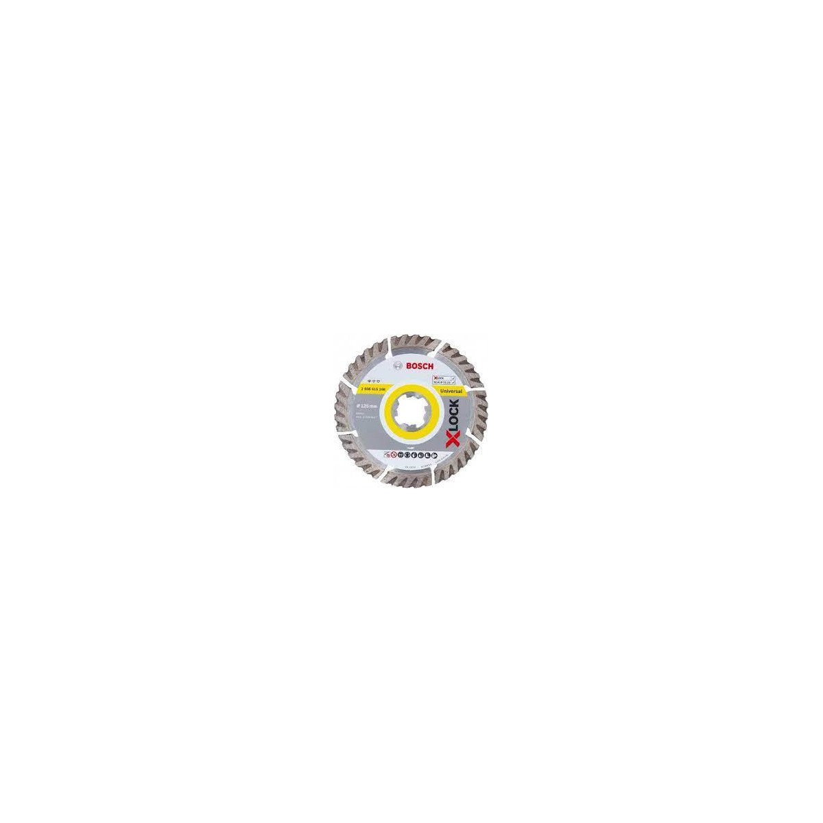 DISCO RADIAL 115 UNIVERSAL BOSCH XLOCK