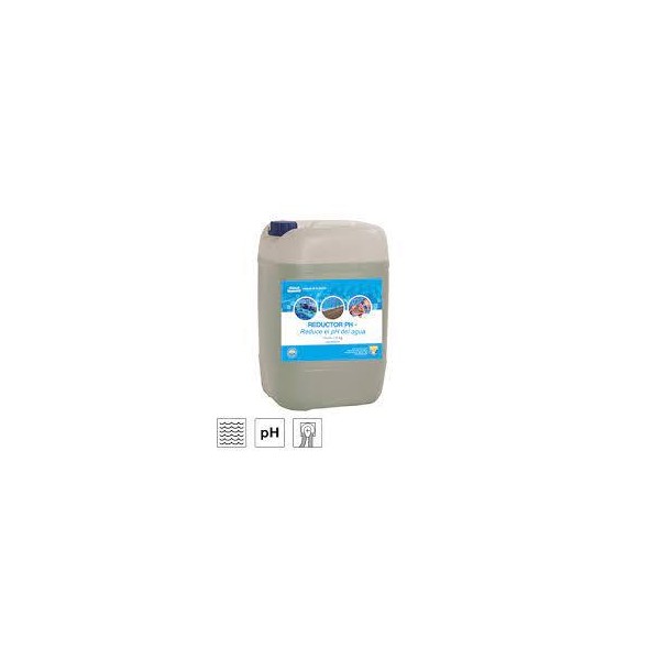 PH- REDUCTOR LIQUIDO 25KG LT BASE SULFURICA 40%