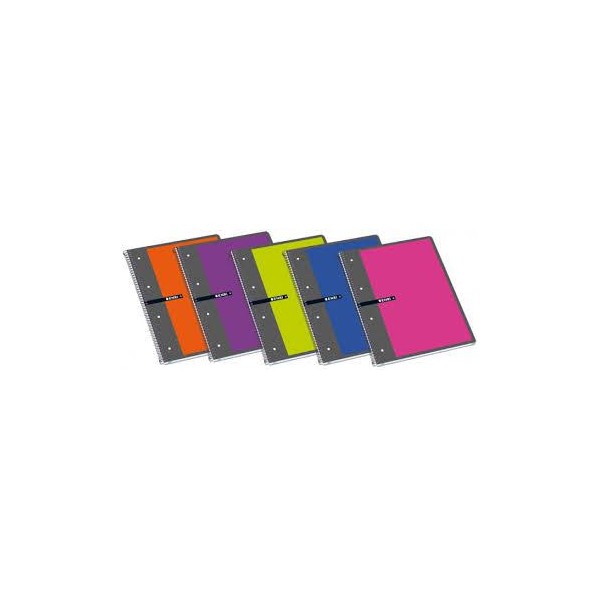 CUADERNO Fº 120HJ 90GM C/5 T/DURA CON BANDA