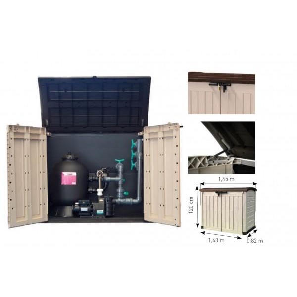CASETA ELEVADA DEPURADORA POOWERLINE 500+PWF 3/4CV