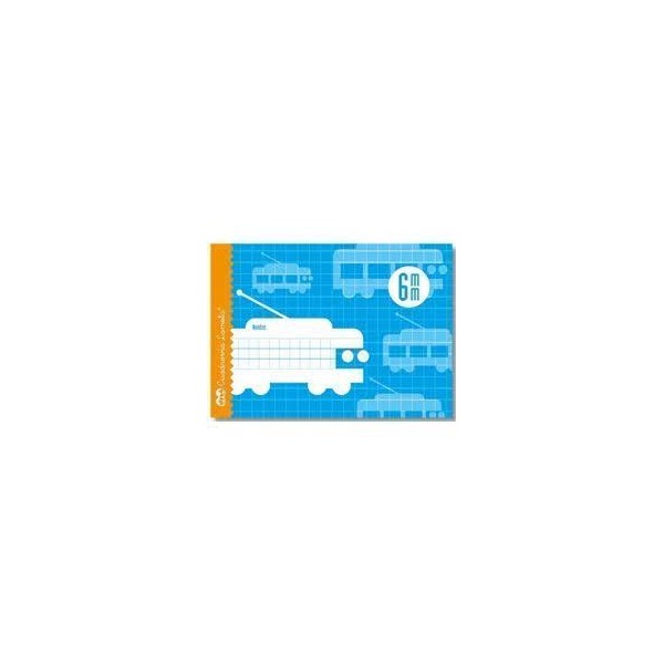 CUADERNO 4º CUADROVIA LAMELA 6MM 16HJ APAISADO