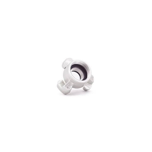 ENLACE BARCELONA ALUMINIO 3 DIENTES HEMBRA 1"