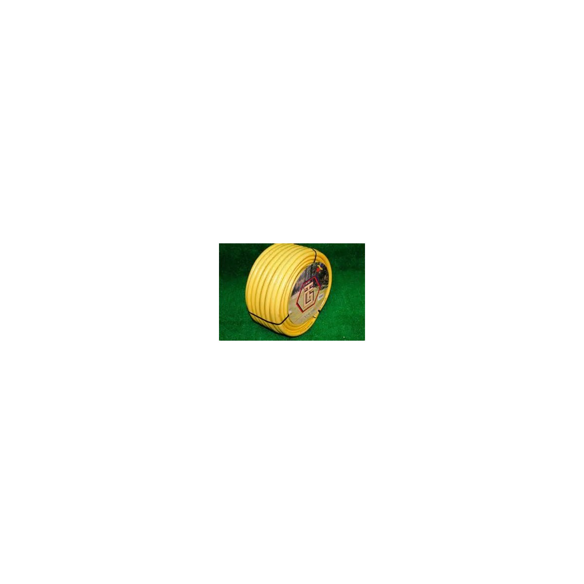 MANGUERA AMARILLA RIEGO 25*32 BICOMALLA 25 MT
