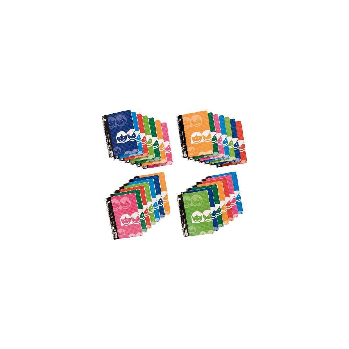 CUADERNO 4º CUADROVIA LAMELA 3MM 40HJ ESPIRAL