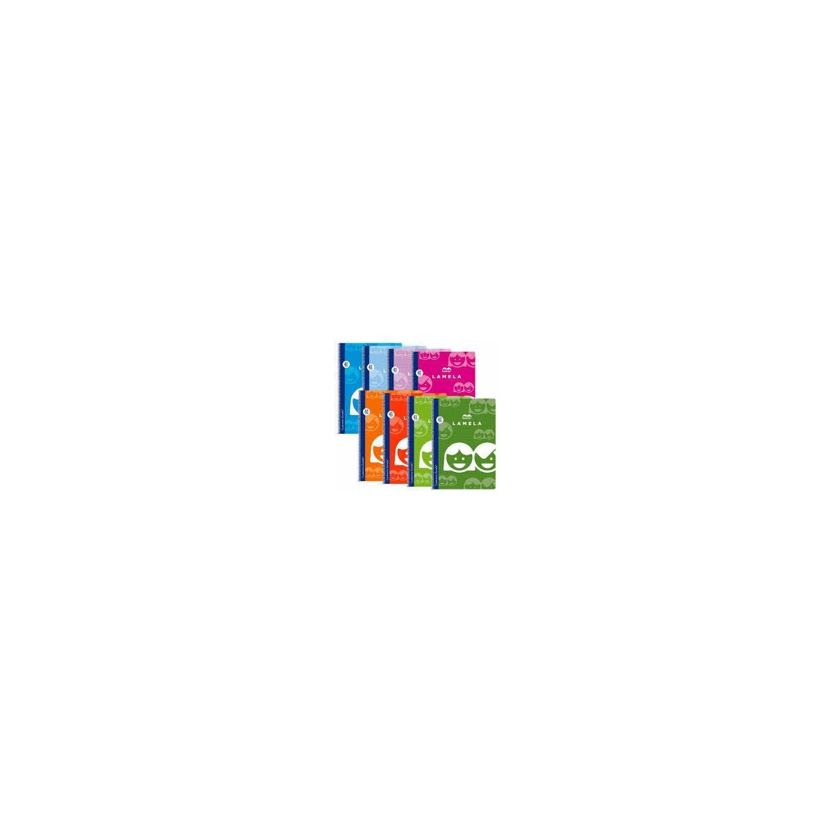 CUADERNO 4º ESPIRAL LAMELA  4MM